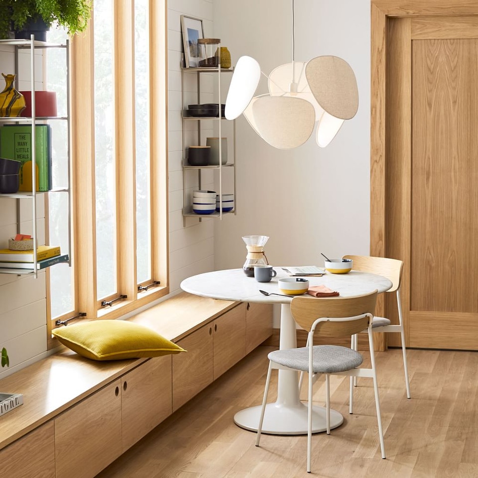 Liv Round Marble Dining Table West Elm UK